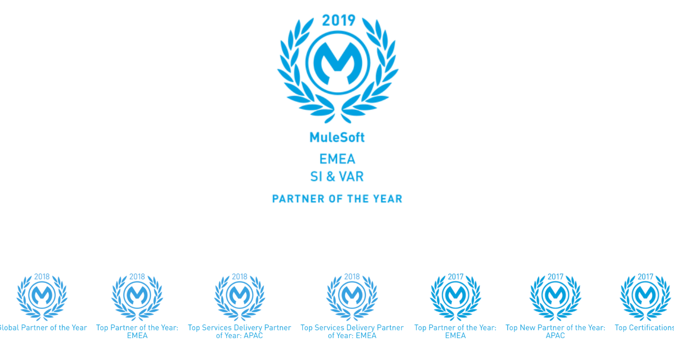 MuleSoft Award Click here to read about our award winning partnership with MuleSoft