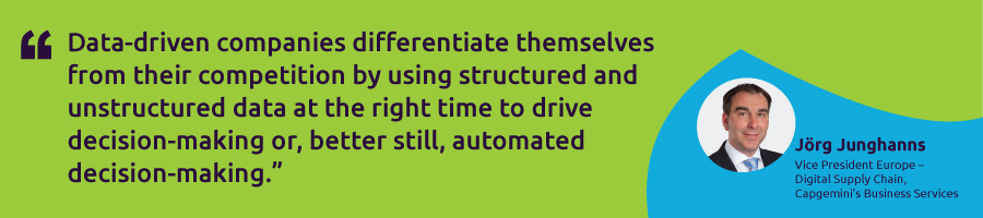The importance of data in digital supply chain