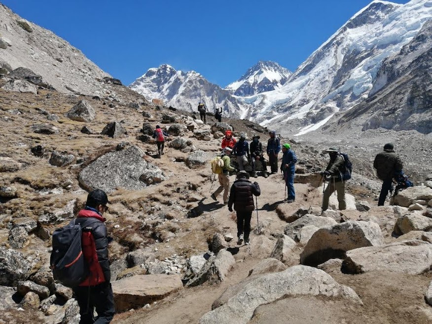 trek to Base Camp