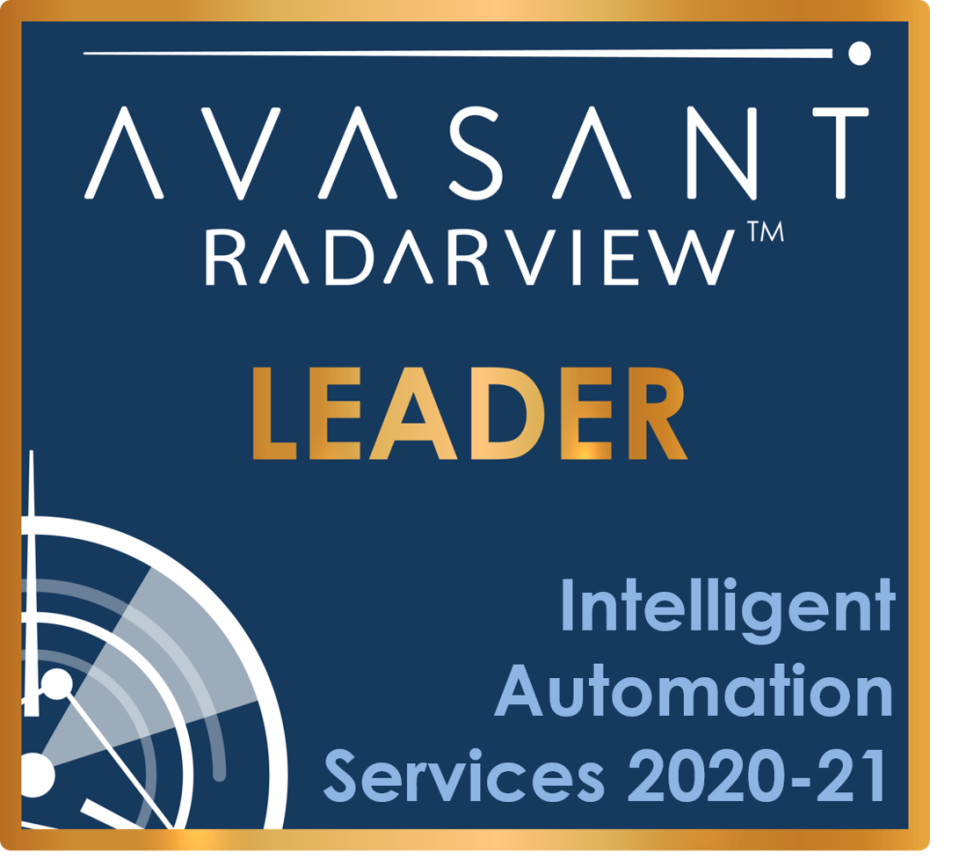 Avasant RadarView for Intelligent Automation Services