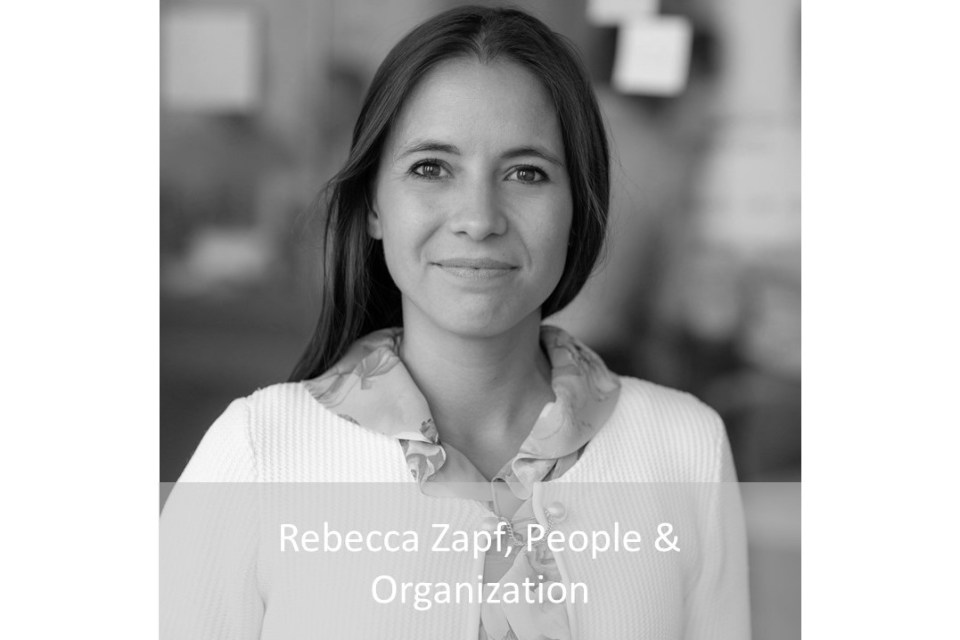Rebecca Zapf, People & Organization