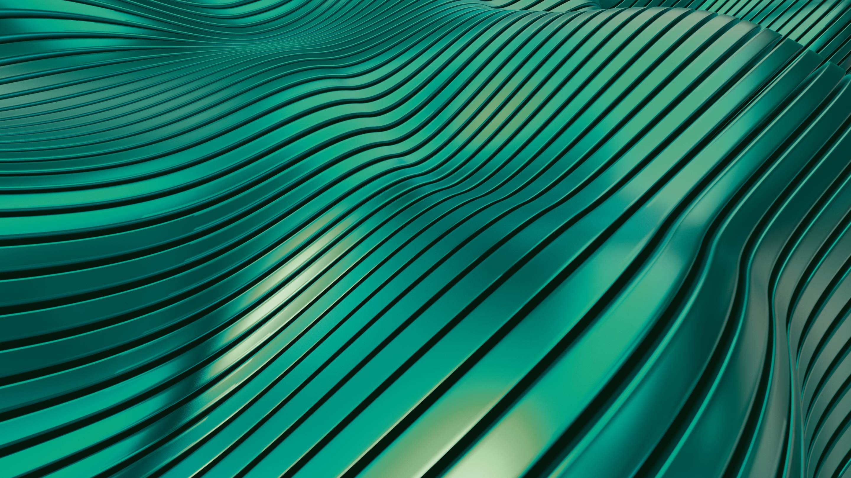 Modern corporate background. Blue geometric waves.