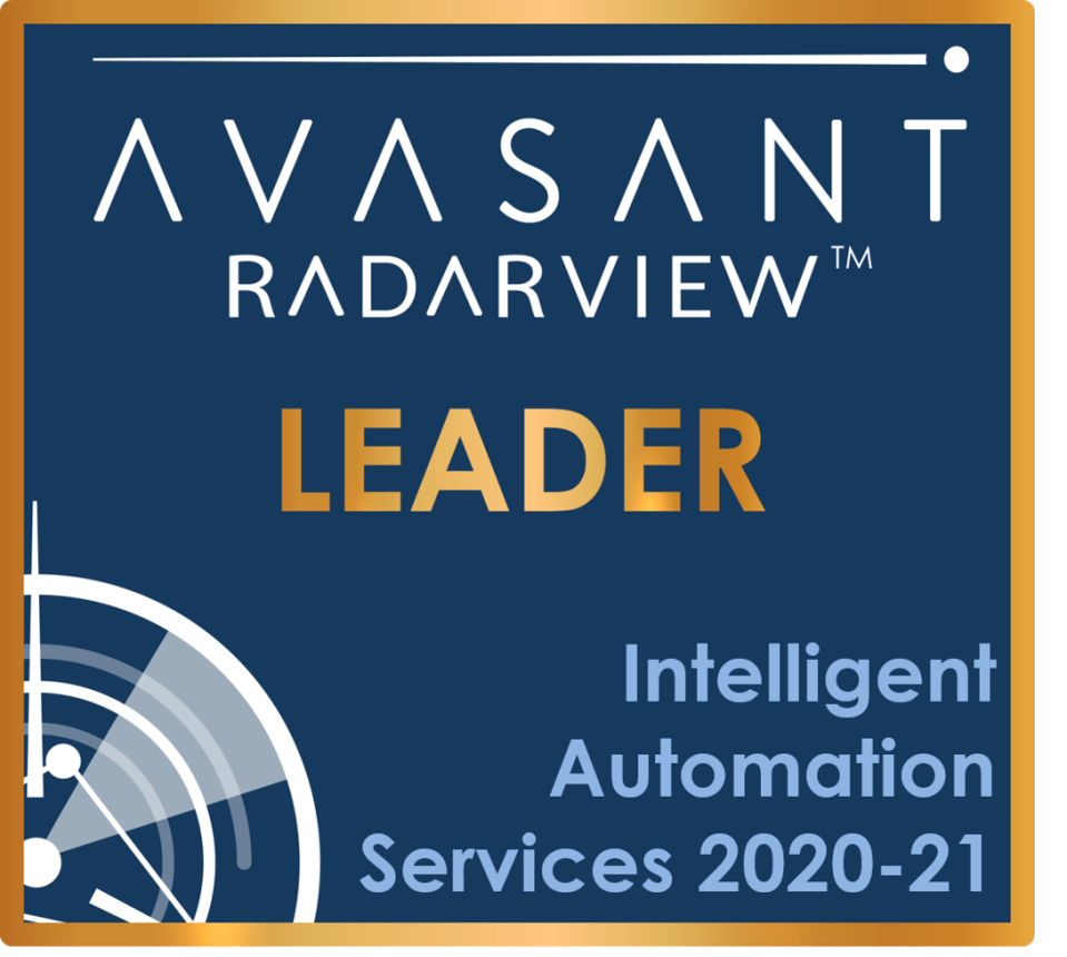 Avasant RadarView for Intelligent Automation Services