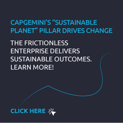 Capgemini’s “sustainable planet” pillar drives change