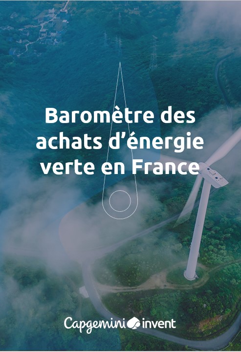 Baromètre des achats d'énergie verte en France