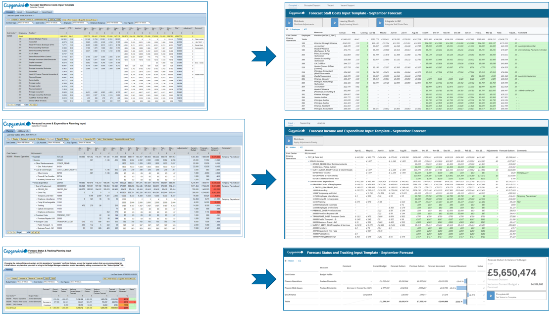 Figure 2. Example of Before and After Planning Story Designs (Image Source: Capgemini)