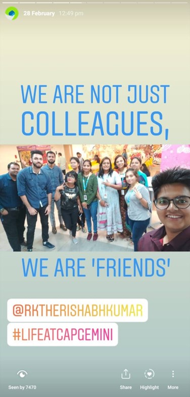 Rishabh Kumar Senior Software Engineer Bengaluru Capgemini India