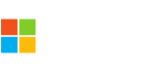 Het logo van Microsoft, bestaande uit vier gekleurde vierkanten die samen een groter vierkant vormen, naast de bedrijfsnaam in een strak, modern lettertype.