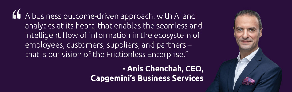 HFS Vision Paper Anis Chenchah CEO Quotes