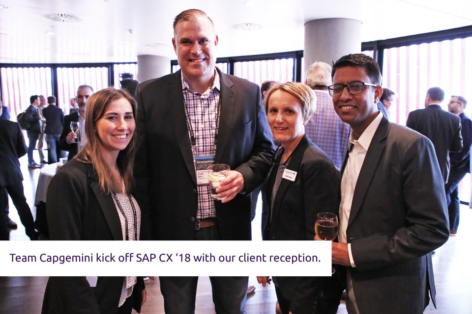 Capgemini at SAP Customer Experience LIVE