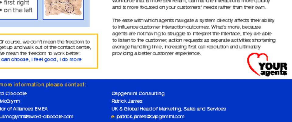 Love Your Agent Capgemini Worldwide