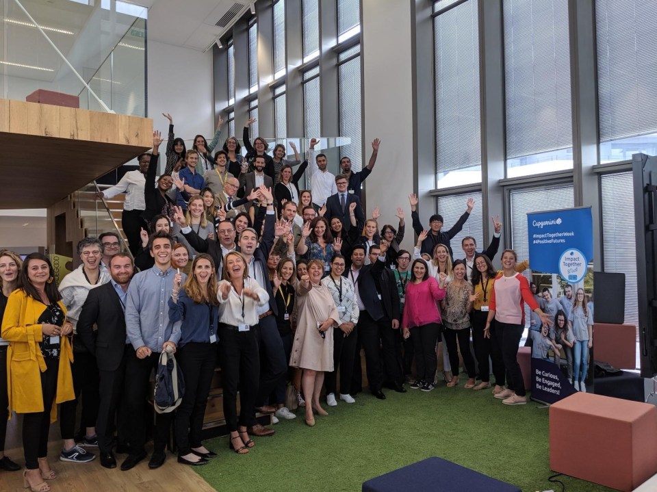 In photos Paying it forward through volunteering Capgemini Worldwide