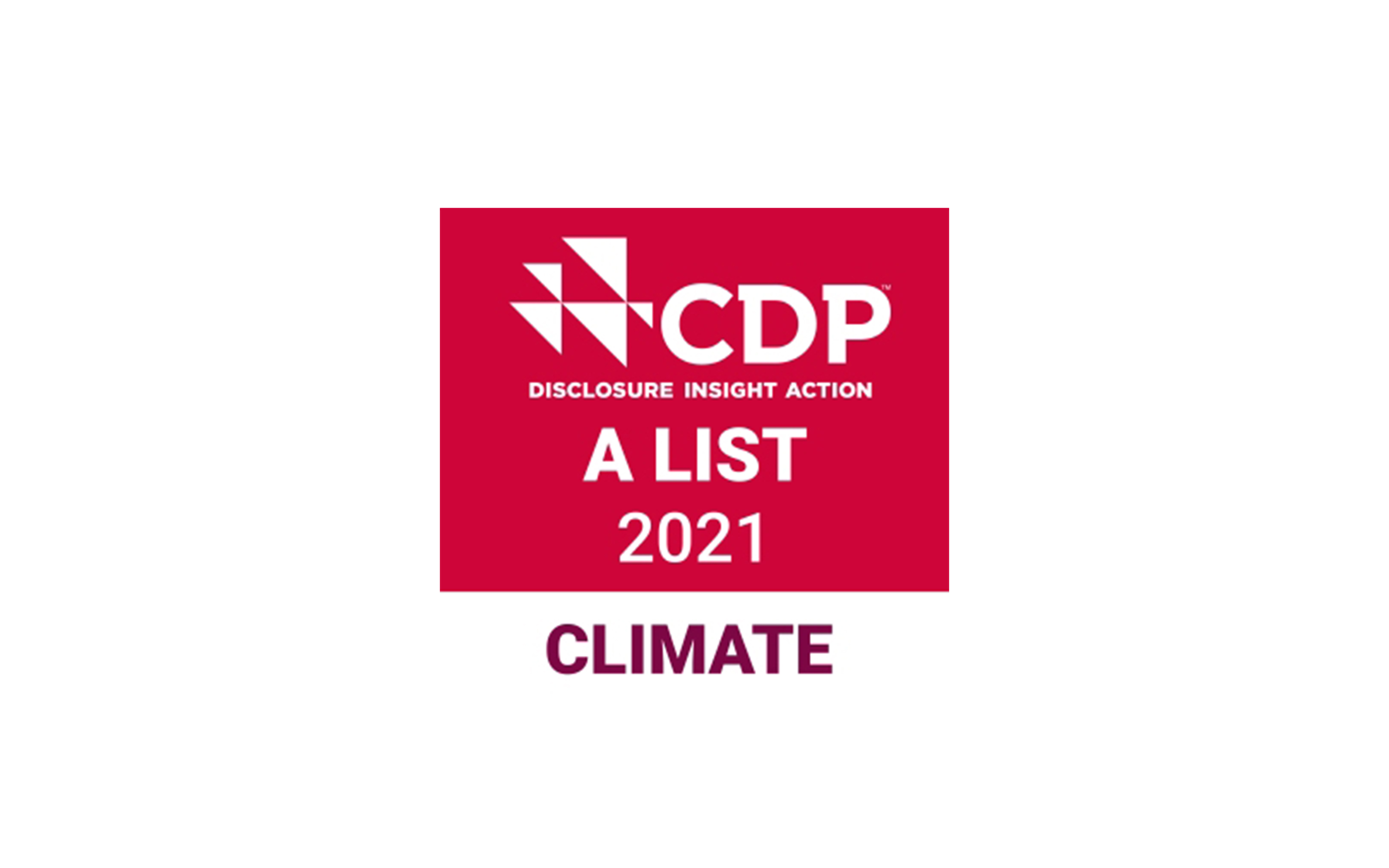 Read more aboutWe achieved CDP A List recognition