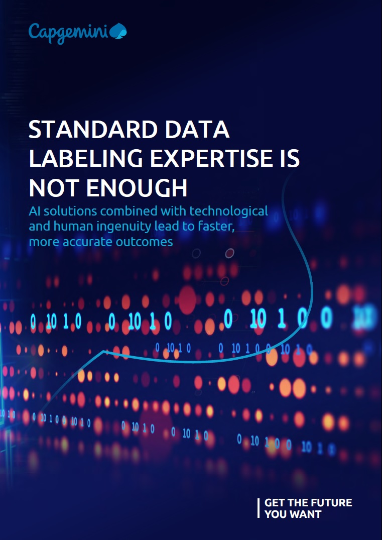 Standard data labeling expertise is not enough | Capgemini