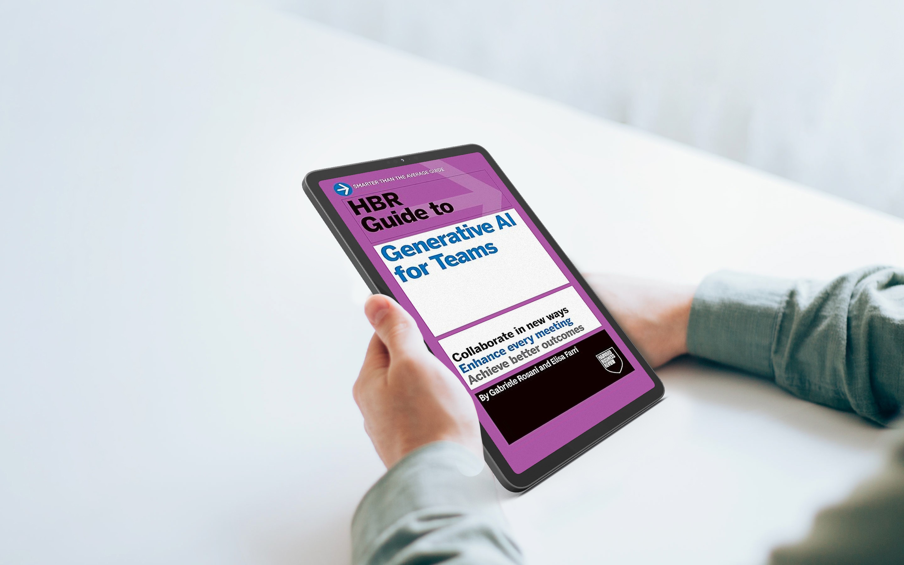 HBR guide to generative AI for teams book image v2