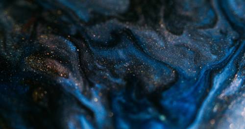 OpenAI deployment -Shiny night flow defocused acrylic blend glow ink