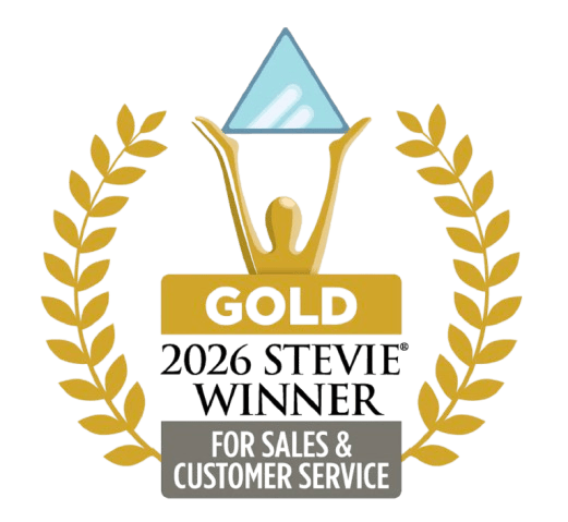 Stevie Awards for Sales and Customer Service gold